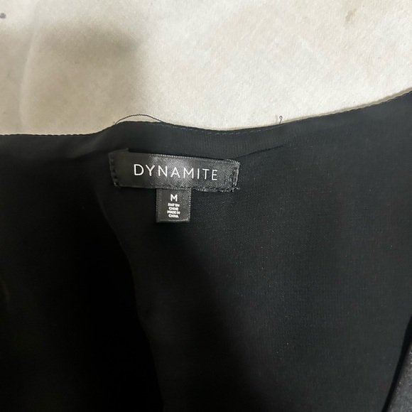 Dynamite silk long sleeve blouse - Picture 6 of 6